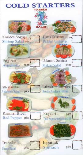 Cold Starters
