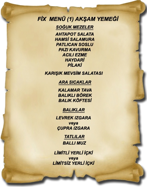 Evren Fix Menu 1