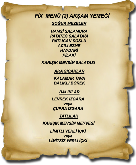 Evren Fix Menu 2